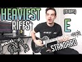 Heaviest Riffs: E Standard (70 Riffs)