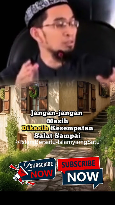 JIKA PUNYA HAJAT ; RUMUSNYA - SURAT ALFQTIHAH DAN SURAT ALBAQOROH