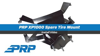 Видео по установке крепления запасного колеса PRP XP1000