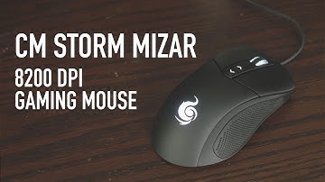 CM Storm Mizar -  8200 DPI Gaming Mouse Overview