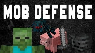 Minecraft Xbox 360: MobDefense w/Download