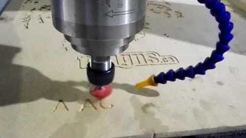 test video of cnc router machine AKG6090