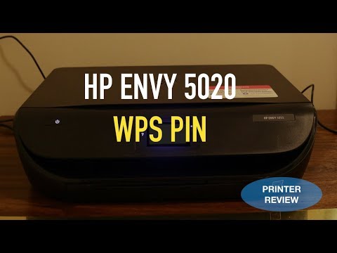 HP Envy 5020 Printer WPS PIN Number review !!