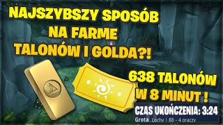 NAJSZYBSZY SPOSÓB NA FARMĘ TALONÓW?! | Ratowanie Świata