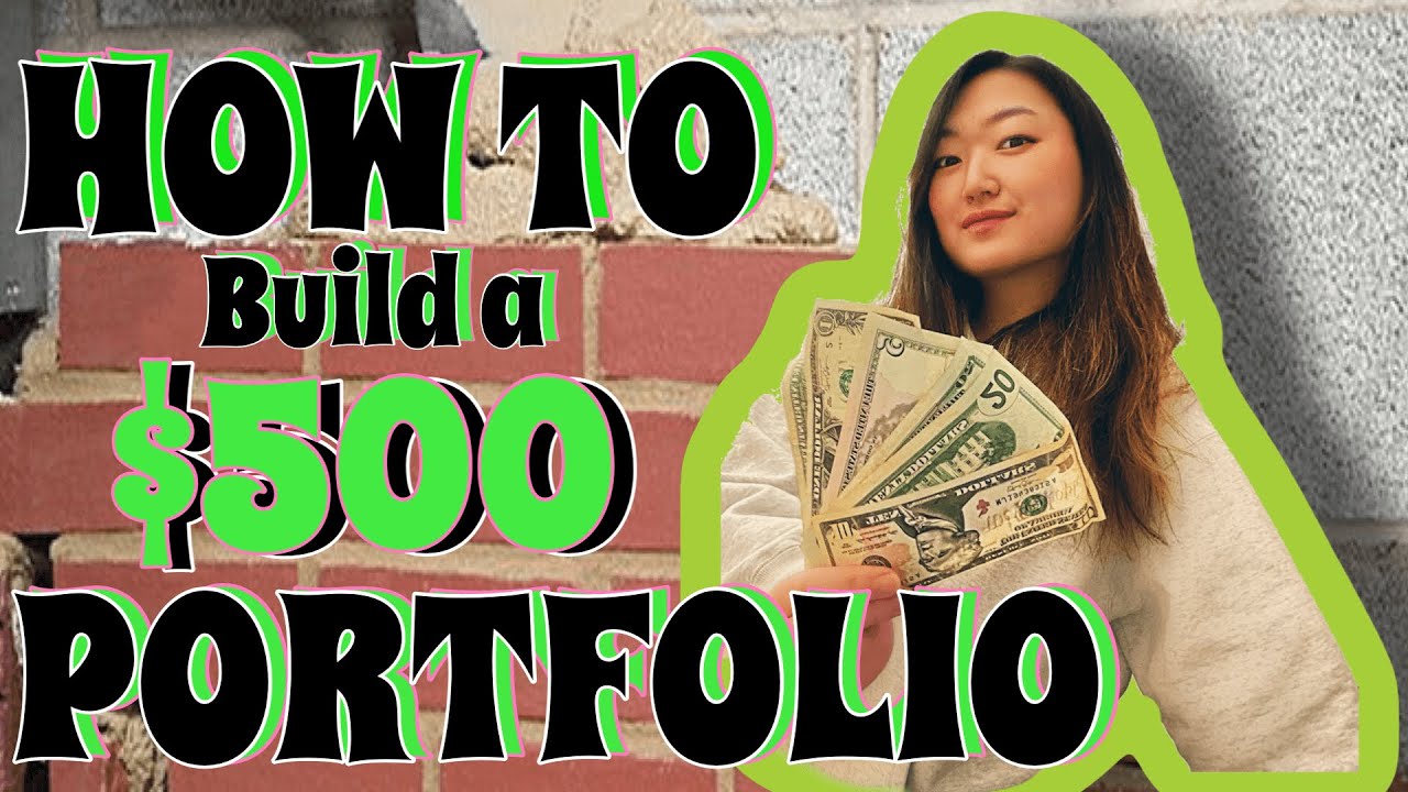 HOW TO BUILD A $500 PORTFOLIO FROM SCRATCH | How to Invest In Stocks ...
