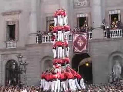 Castellers de Barcelona: 2on id 4d9f 23/09/2007