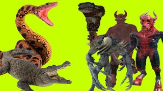 Reptiles vs Infernal Giants Animal Revolt Battle Simulator screenshot 4