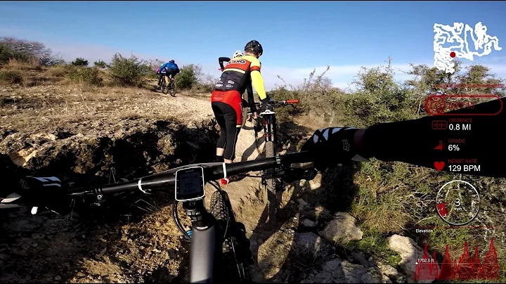 2019 Miles of Discomfort Marathon MTB race lap 1 o...