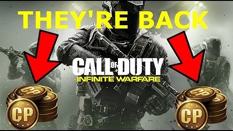 COD POINTS BACK IN INFINITE WARFARE!!!!!