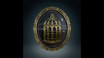 Bioshock Infinite cage cameo, 3D model for printing