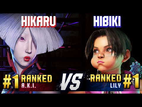 邦楽 aki CONFLICT SF6 ▱ HIKARU (#1 Ranked A.K.I.) vs YAS (#1 Ranked Ryu