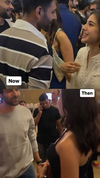 Kartik Aaryan and Sara Ali Khan’s chemistry is always on point💕#kartikaaryan #saraalikhan #shorts
