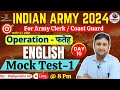 English for army clerk  coast guard   mock test  1    for army exams  parmar defence