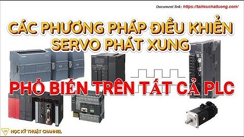Các Phương Pháp Phát Xung Phổ Biến Điều Khiển Servo Bằng  PLC | S7-1200/PLC Q/CP1H/KV5500