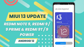 MIUI 13 Updates | Redmi 9T / 9 Power | Redmi 9 / 9 Prime | Redmi Note 9 MIUI 13 Android 12 Updates 🔥