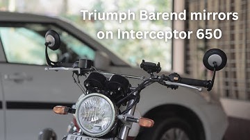 Install Triumph Barend mirrors on Interceptor 650