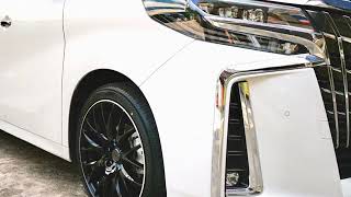 Toyota Alphard ใส่ล้อ Rays Homura2x9 20x8.5 38  Yoko V552 by Nsports