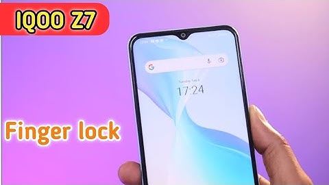 Set Fingerprint In Iqoo Z7, Fingerprint Lock Setting Iqoo Z7, Fingerprint Kaise