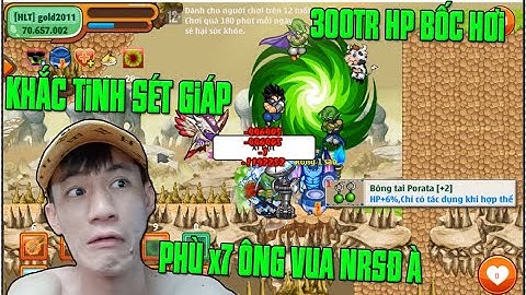 Mở Option Bông Tai C2 ..Đập Đồ Full 7S...Phù x7 Namec Với Ma Phong Ba  Mạnh Nhất Game
