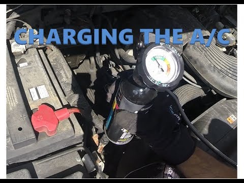 Видео: Как зарядить кондиционер на Ford F150?