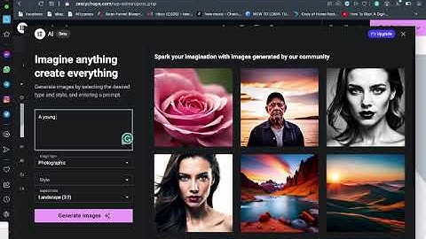 Elementor AI generating image