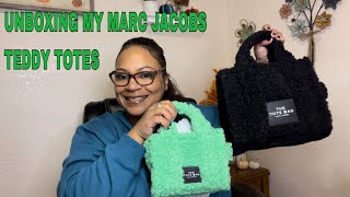 Marc Jacobs Gray Mini The Teddy Tote Bag