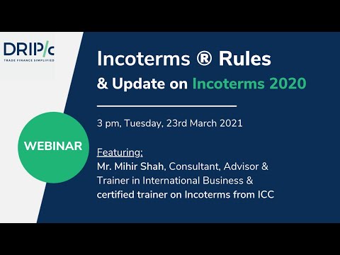 Incoterms ® Rules and Update on Incoterms 2020