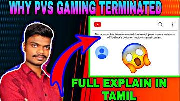 WHY PVS GAMING TERMINATED FULL EXPLAIN IN TAMIL || KARMA IS A BOOMERANG || MUST WATCH GUYS