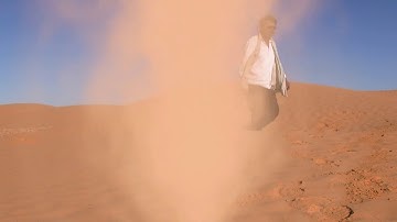 Dust Devil (Whirlwind) in the Desert