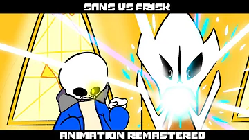 Sans Vs Frisk | Animation Short [Undertale]