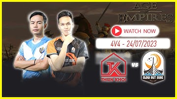 AOE: SBS vs Thiên Khôi Esports | 4v4 Random