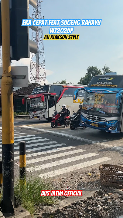 Eka Cepat Overtake Sugeng Rahayu🔥Ali Klakson 7202 Bangjo Mantingan #sugengrahayu #ekacepat #shorts