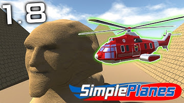 Helicopter Catapult Launch..!  -  1.8 Update  -  Simple Planes
