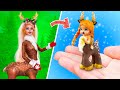 10 DIY Baby Doll Hacks and Crafts / Deer Family Christmas Ideas