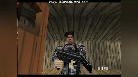 GoldenEye 007 N64 Storage Complex and Snowy Mountains (Custom Levels) 00 Agent Double Video