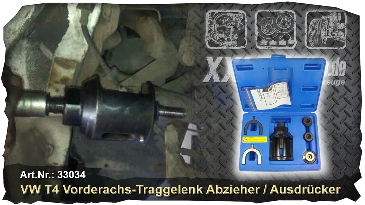 KUGELGELENK-MONTAGE-SET TRAGGELENK AUSDRÜCKER ABZIEHER WERKZEUG