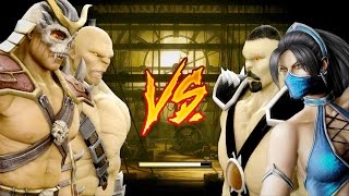 Mortal Kombat Komplete Edition Shao Kahn MK2 Goro MK1 Costume Tag Ladder 4K Gameplay Playthrough