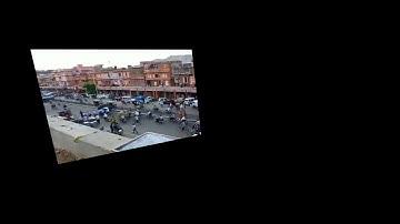 Map the video to the reference plane