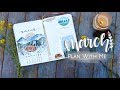 PLAN WITH ME | March 2018 | w/ MyLifeinaBullet, ChristineMyLinh, and Nicole's Journal