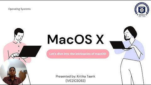 Operating System for MacOS | Operating Systems | Video Assignment 1