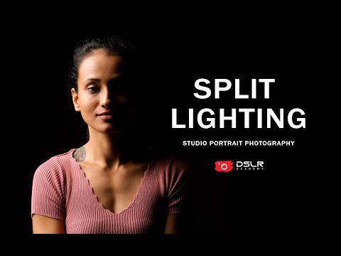 Portrait photography || Split Lighting || Hindi || By Dhruvin Jain