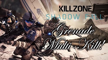 Killzone: Shadow Fall Multiplayer | "My Very First Crazy Grenade Multi-Kill"