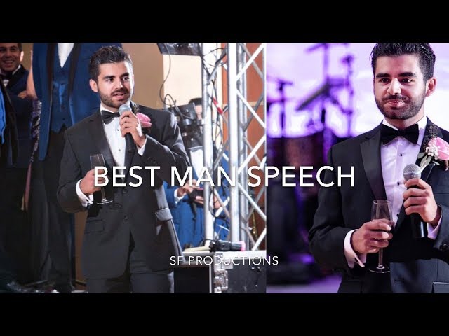 Best Man Speech (To My Older Brother) - YouTube