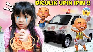 GAWAT SAMANTHA DICULIK UPIN IPIN !! 😱 DITEROR MOBIL VAN BALIK KAMPUNG VIRAL 😭