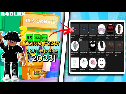 💸COMO CRIAR GAMEPASS PELO CELULAR!! ATUALIZADO 2023! (passo a passo) Roblox  