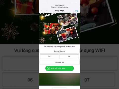 login page kịch bản thu thập thông tin