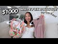 $1000 FOX BOUTIQUE HAUL (try on) | Nicole Laeno