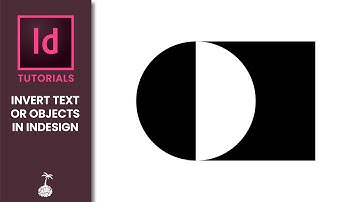Invert Text or Objects in InDesign