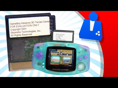 Found & Preserved! | Game Boy Advance 3D Tech Demo