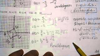 Geometry Unit 9 Quadrilateral Review Worksheet